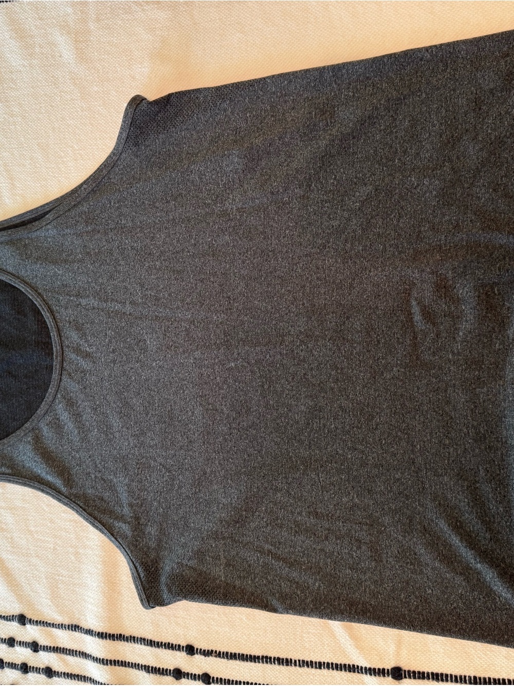 lululemon athletica Dark Charcoal Performance Band Top